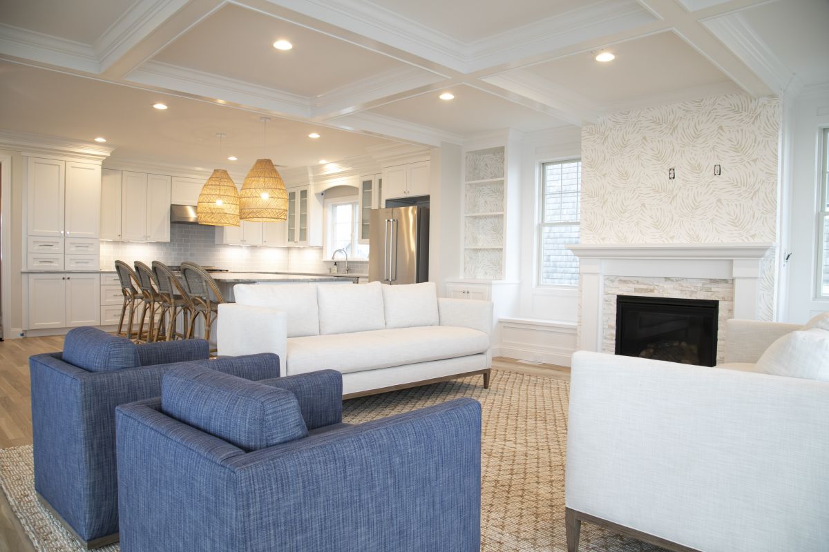 Custom home interior detail