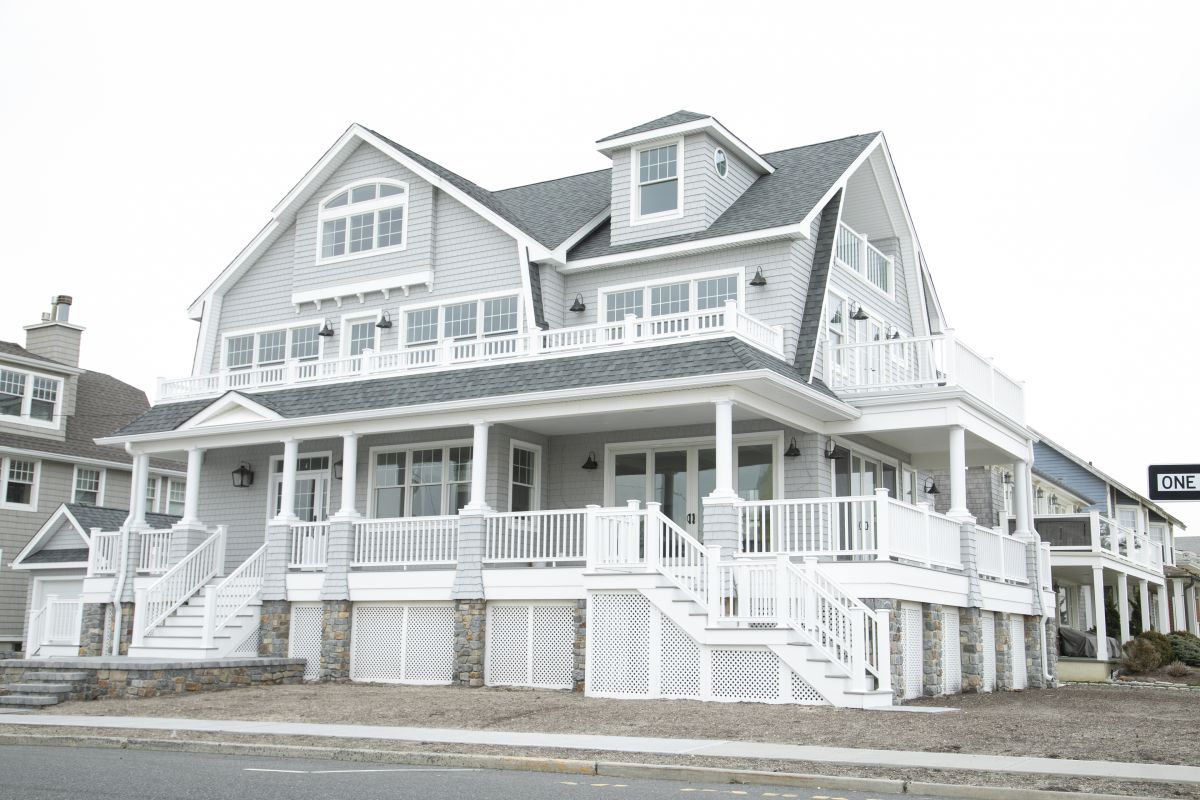 Oceanfront custom home in Belmar, NJ